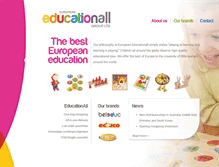 Tablet Screenshot of educationall.info
